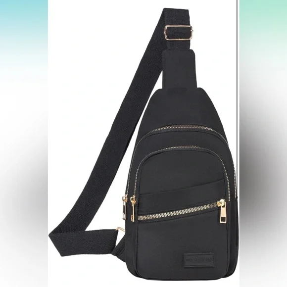 Crossbody black sling bag - Picture 3 of 8